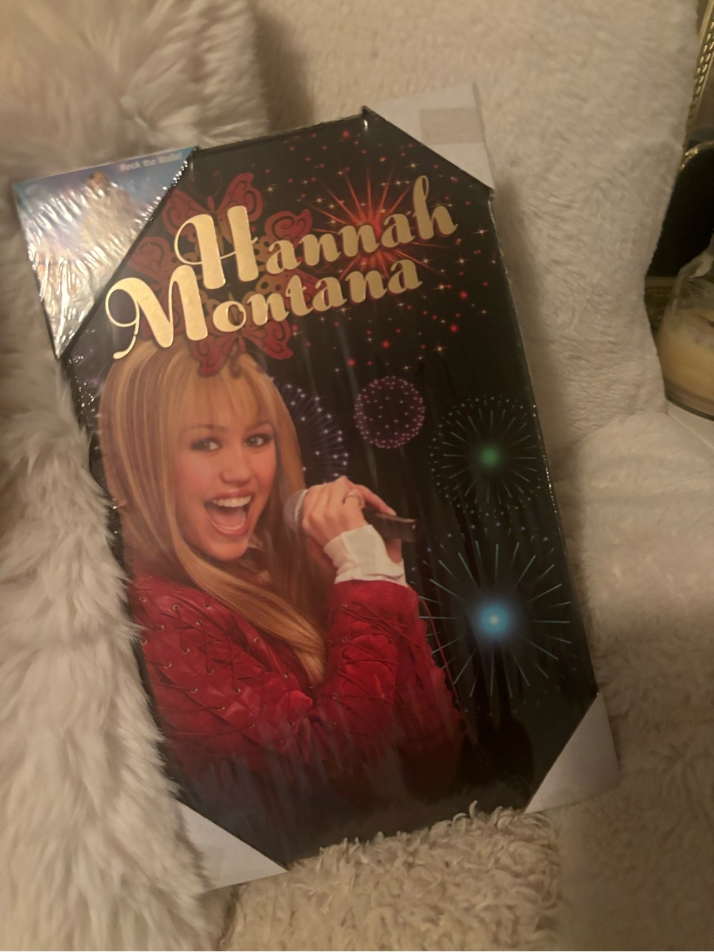 Hannah Montana Party Poster - Black & Red